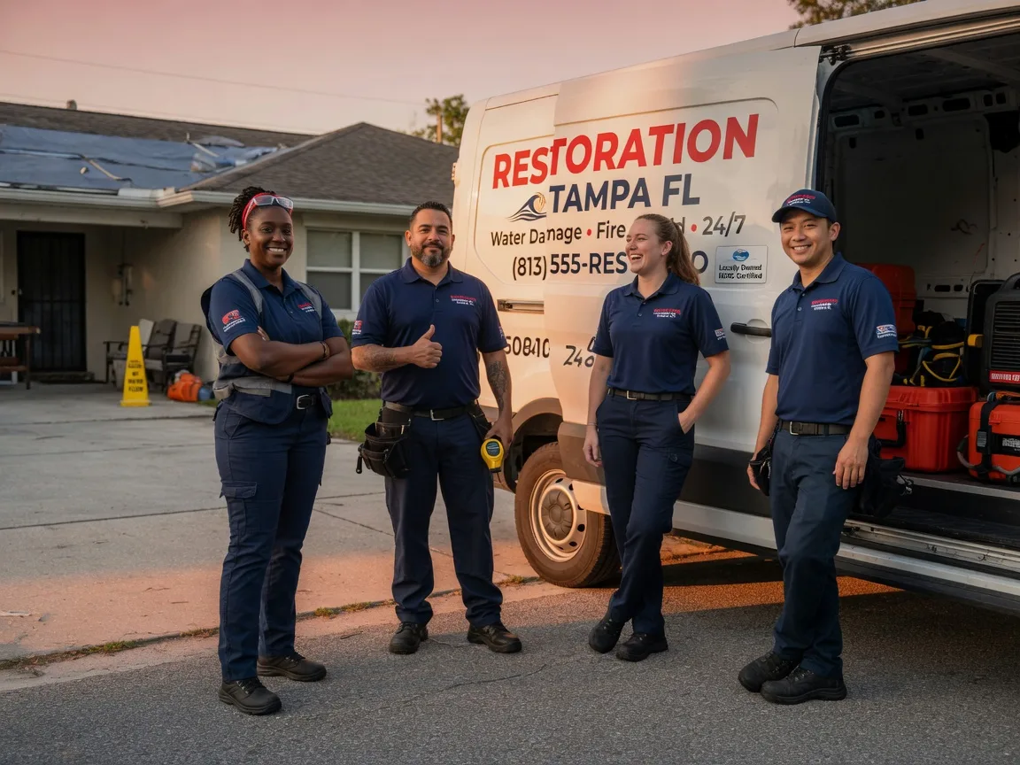 Water Damage Restoration company in Pecks Mill, WV