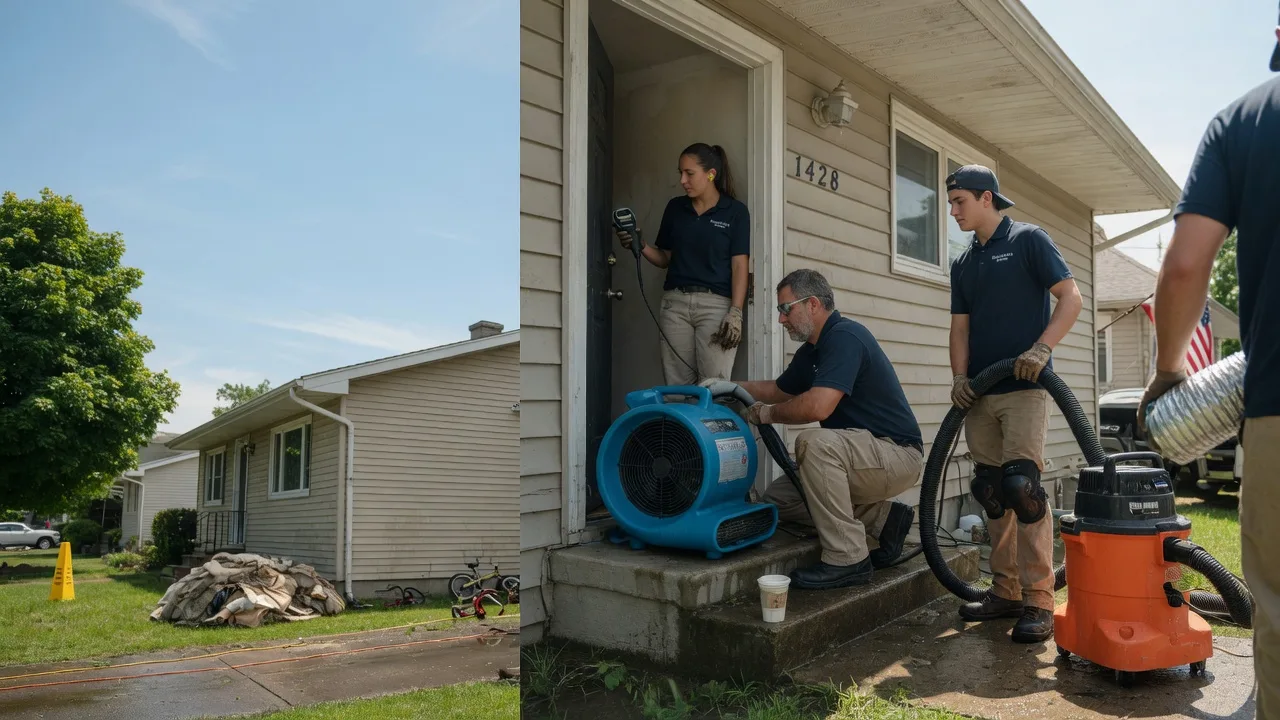 Water Damage Restoration in Pecks Mill, WV near me